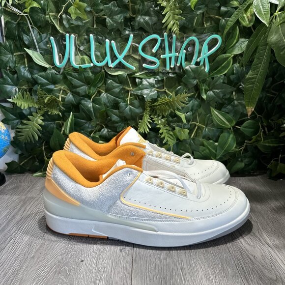 Nike Air Jordan 2 Retro Low \'Craft\' Sail Melon Tint Sneaker DV9956-118 Mens 18 main image 8